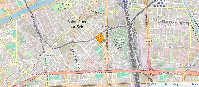localisation de l'entreprise MONSIEUR ANISE YAHAIOUI à SAINT-OUEN-SUR-SEINE