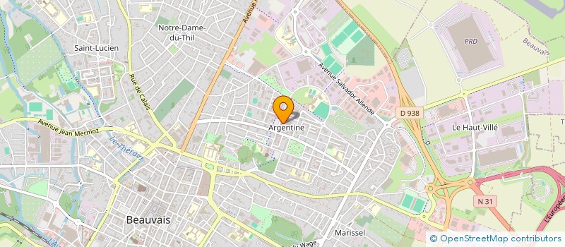 localisation de l'entreprise MONSIEUR ANISS BERKICHE  BEAUVAIS