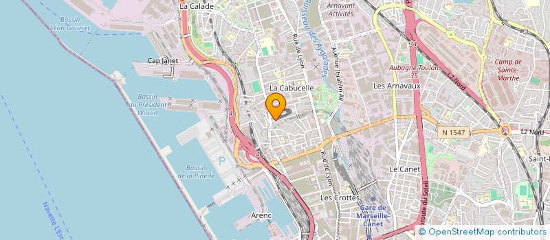 localisation de l'entreprise MONSIEUR ANISS BOUAKKAZ à MARSEILLE