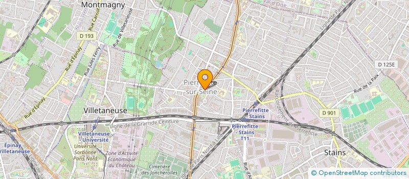localisation de l'entreprise MONSIEUR ANISS BOUTKHEMT à PIERREFITTE-SUR-SEINE