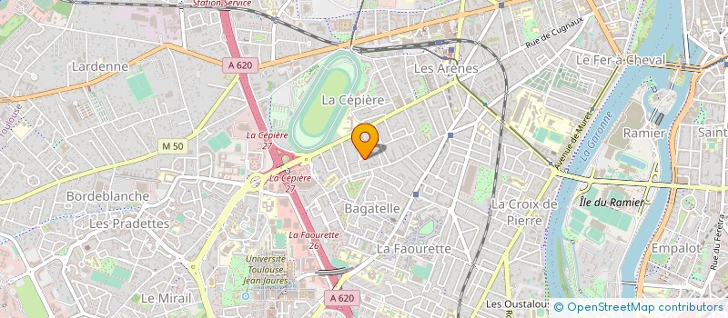 localisation de l'entreprise MONSIEUR ANISS BRAHIMI  TOULOUSE