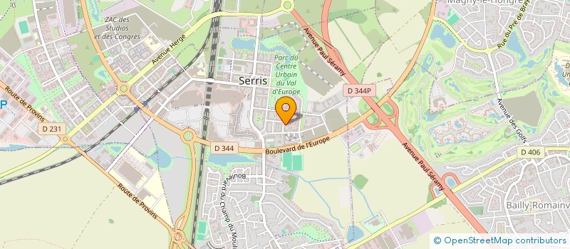 localisation de l'entreprise MONSIEUR ANISS KHECHINI  SERRIS