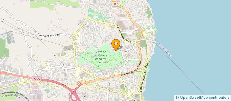 localisation de l'entreprise MONSIEUR ANISS KRAIM à MARTIGUES