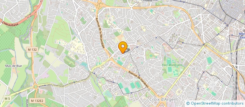 localisation de l'entreprise MONSIEUR ANISS MERRE  MONTPELLIER