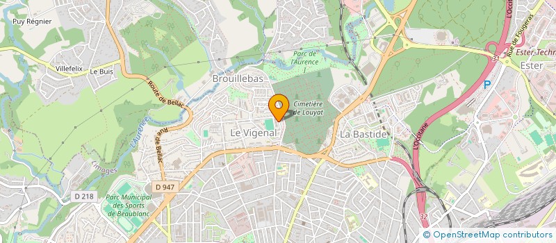localisation de l'entreprise MONSIEUR ANISS MOUSSA à LIMOGES