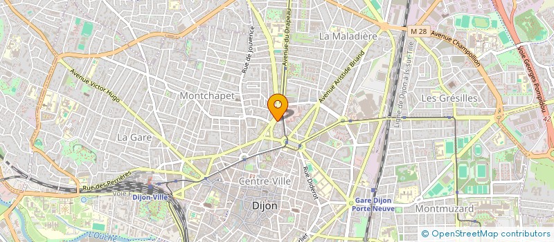 localisation de l'entreprise MONSIEUR ANISS ROUAG  DIJON
