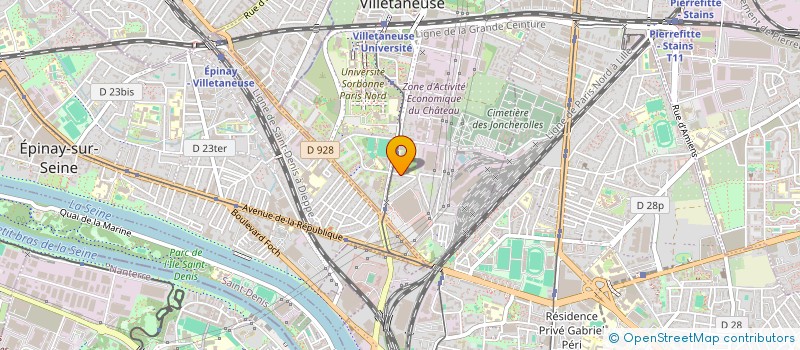 localisation de l'entreprise MONSIEUR ANISSE ALLOUACHE  VILLETANEUSE