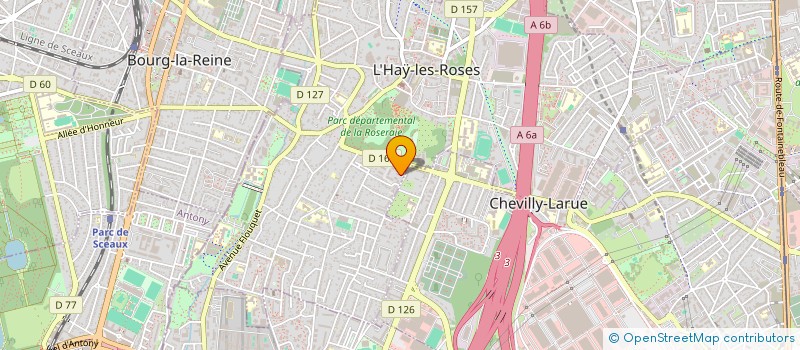 localisation de l'entreprise MONSIEUR ANISSE GOULLI  L'HAY-LES-ROSES