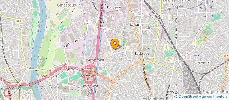 localisation de l'entreprise MONSIEUR ANISSE HEGGAZ à TOULOUSE