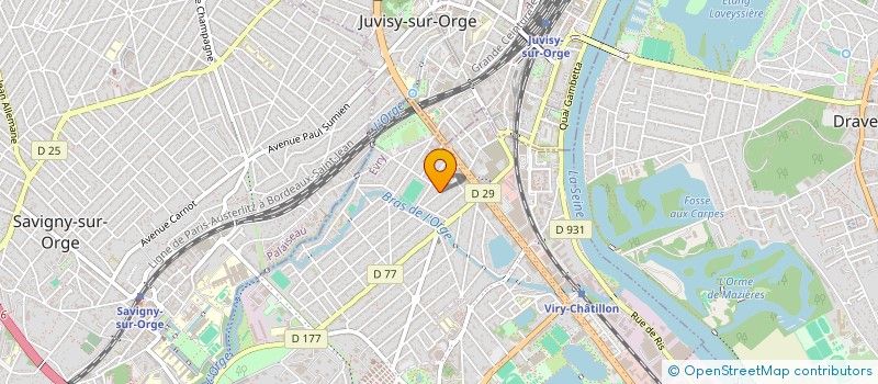 localisation de l'entreprise MONSIEUR ANISSE MESSAOUDI à VIRY-CHATILLON