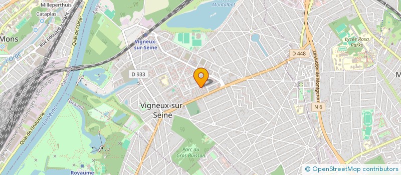 localisation de l'entreprise MONSIEUR ANISSE ZEMIRLI à VIGNEUX-SUR-SEINE