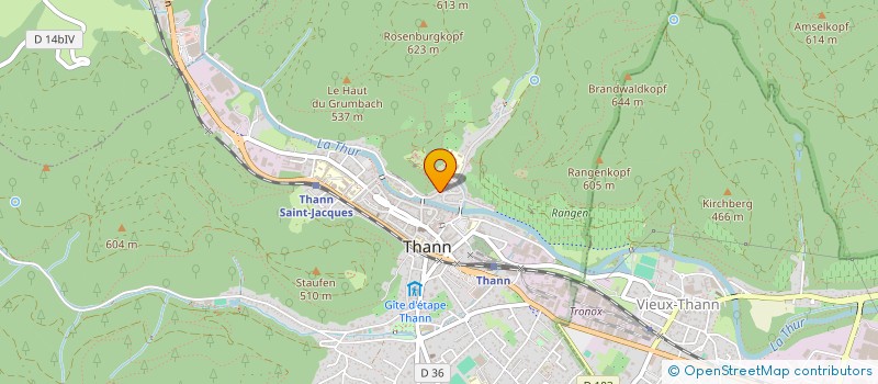 localisation de l'entreprise MONSIEUR ANITA PEREZ  THANN