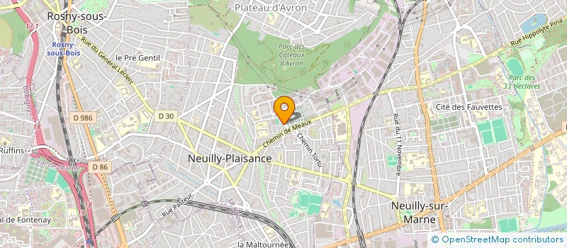 localisation de l'entreprise MONSIEUR ANJA EFFO à NEUILLY-PLAISANCE