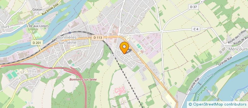 localisation de l'entreprise MONSIEUR ANJARA TOUSSAINT RAMA  FRENEUSE