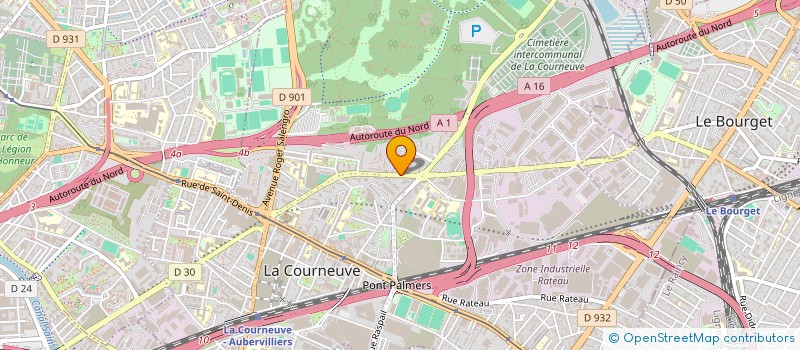 localisation de l'entreprise MONSIEUR ANJOY BARUA à LA COURNEUVE