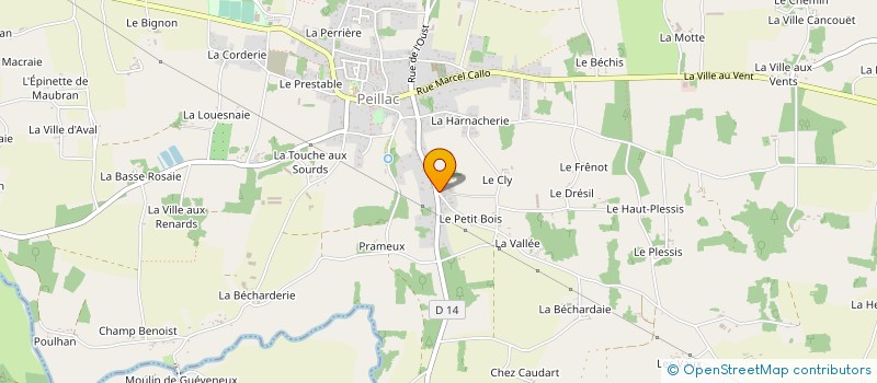 localisation de l'entreprise MONSIEUR ANKE BARNEFOHR à PEILLAC