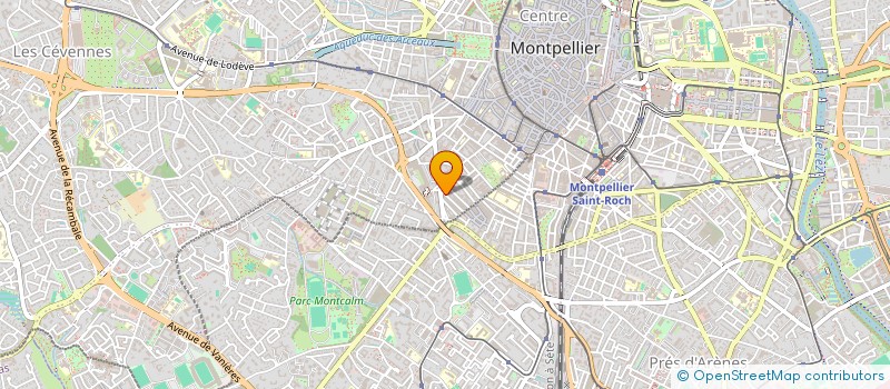 localisation de l'entreprise MONSIEUR ANKEL CERESE à MONTPELLIER