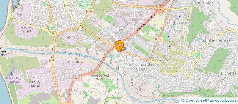 localisation de l'entreprise MONSIEUR ANKIDINE ASSANI  LE PORT