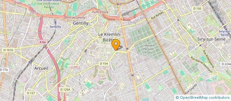 localisation de l'entreprise MONSIEUR ANKIT MAHESH RAUT  LE KREMLIN-BICETRE