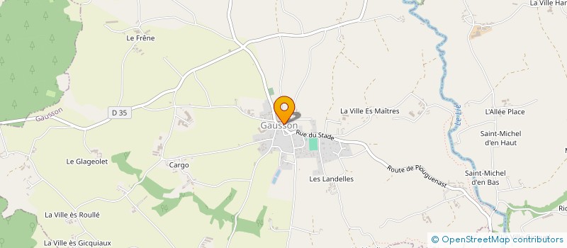 localisation de l'entreprise MONSIEUR ANLI ABDALLAH  GAUSSON