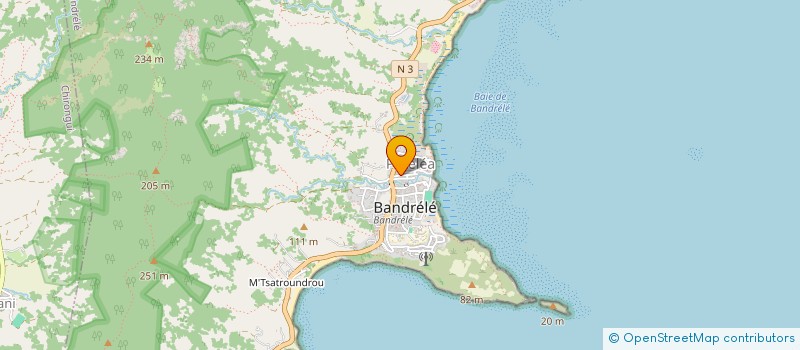 localisation de l'entreprise MONSIEUR ANLI BAMDOU à BANDRELE