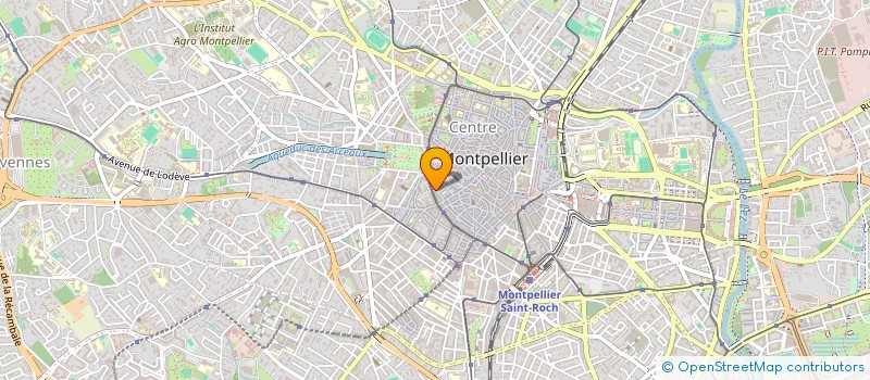 localisation de l'entreprise MONSIEUR ANNA CRETELLA ROBUSTELLI à MONTPELLIER