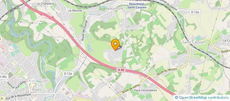 localisation de l'entreprise MONSIEUR ANNAEL CUTTIVET à REAUMONT