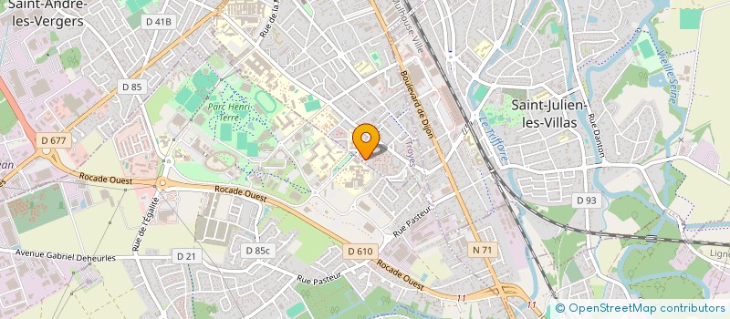 localisation de l'entreprise MONSIEUR ANNARASA JEYAPALAN  TROYES