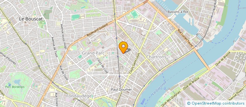 localisation de l'entreprise MONSIEUR ANNE FERRAGNE  BORDEAUX