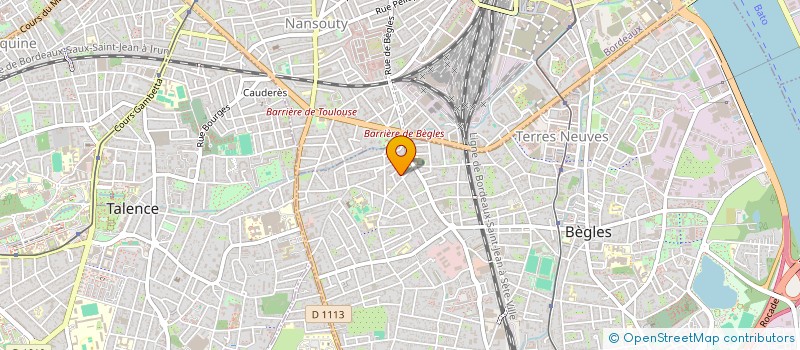 localisation de l'entreprise MONSIEUR ANNE GIROUY à BEGLES