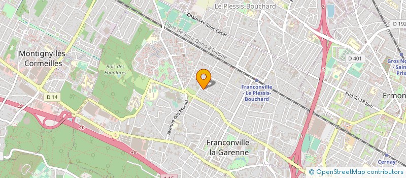 localisation de l'entreprise MONSIEUR ANNE LARRUCHON à FRANCONVILLE