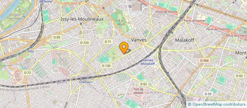 localisation de l'entreprise MONSIEUR ANNE LEVACHER à VANVES
