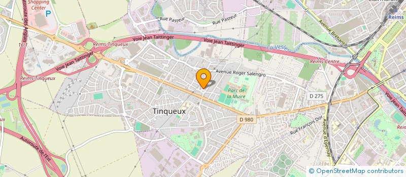 localisation de l'entreprise MONSIEUR ANNE-LISE DHAM à TINQUEUX