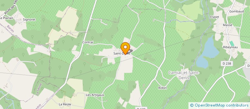 localisation de l'entreprise MONSIEUR ANNE LISE GARNIER  HOSTENS