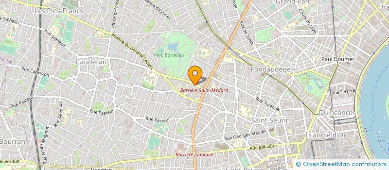 localisation de l'entreprise MONSIEUR ANNE REAU à BORDEAUX
