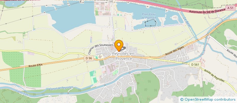 localisation de l'entreprise MONSIEUR ANNE-SOPHIE MARTIN  PEYROLLES-EN-PROVENCE