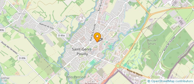 localisation de l'entreprise MONSIEUR ANNES SHERAZI SYED KAZIM à SAINT-GENIS-POUILLY
