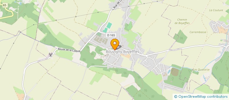 localisation de l'entreprise MONSIEUR ANNICK RENARD  BOUVIGNY-BOYEFFLES