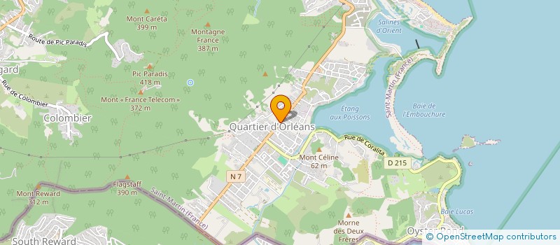 localisation de l'entreprise MONSIEUR ANNILUS FORTUNE  SAINT MARTIN