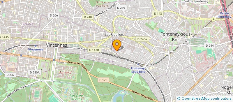 localisation de l'entreprise MONSIEUR ANNIS AZROU à FONTENAY-SOUS-BOIS