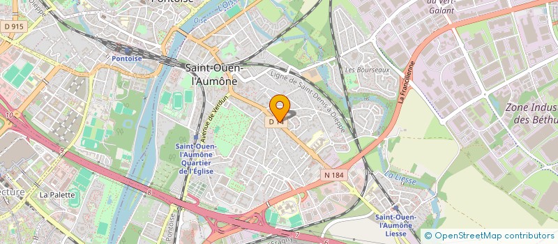 localisation de l'entreprise MONSIEUR ANNIS KHALDOUN à SAINT-OUEN-L'AUMONE