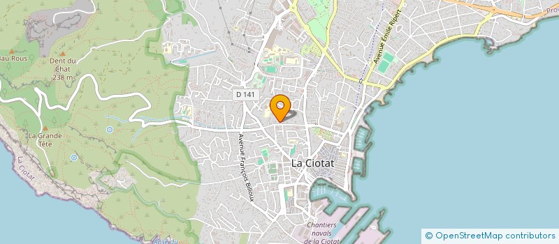 localisation de l'entreprise MONSIEUR ANNIS TALBI à LA CIOTAT
