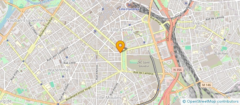 localisation de l'entreprise MONSIEUR ANNRAI DE BAZELAIRE à LILLE