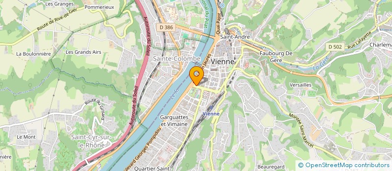 localisation de l'entreprise MONSIEUR ANNUNZIATO ALESSIO à VIENNE