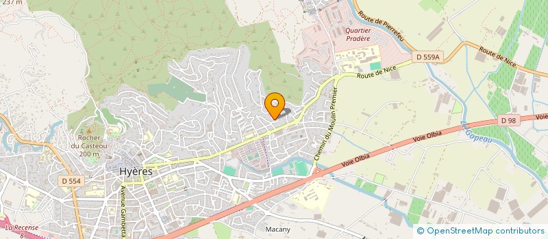 localisation de l'entreprise MONSIEUR ANOIR DRIDI à HYERES