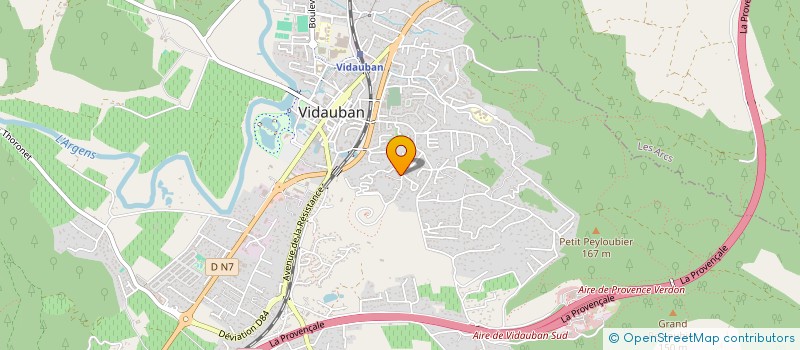 localisation de l'entreprise MONSIEUR ANOIR REZGHI  LE LUC