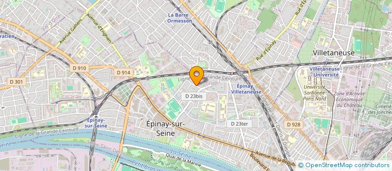 localisation de l'entreprise MONSIEUR ANOJAN ANTHONIPPILLAI à EPINAY-SUR-SEINE