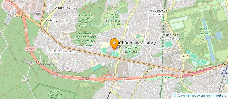 localisation de l'entreprise MONSIEUR ANON BECHE à CHATENAY-MALABRY