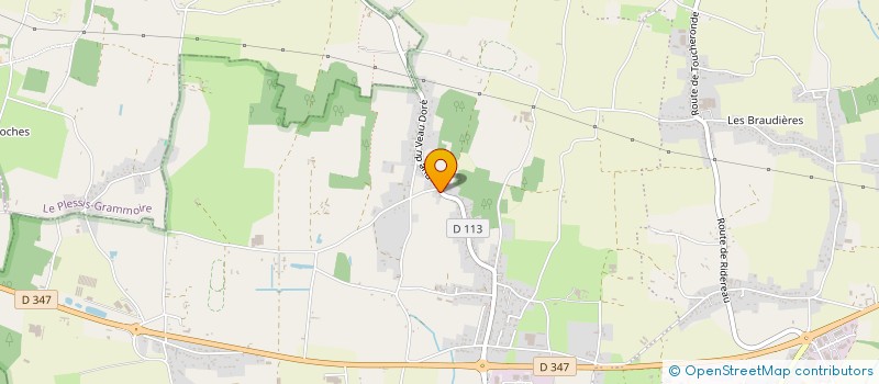 localisation de l'entreprise MONSIEUR ANONIN REVEILLERE à LOIRE-AUTHION