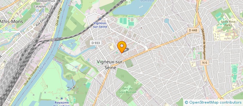 localisation de l'entreprise MONSIEUR ANOOJEN GENGATHEREN à VIGNEUX-SUR-SEINE